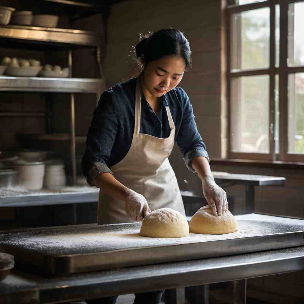 Preview of Young east asian woman baker (JPEG q25)