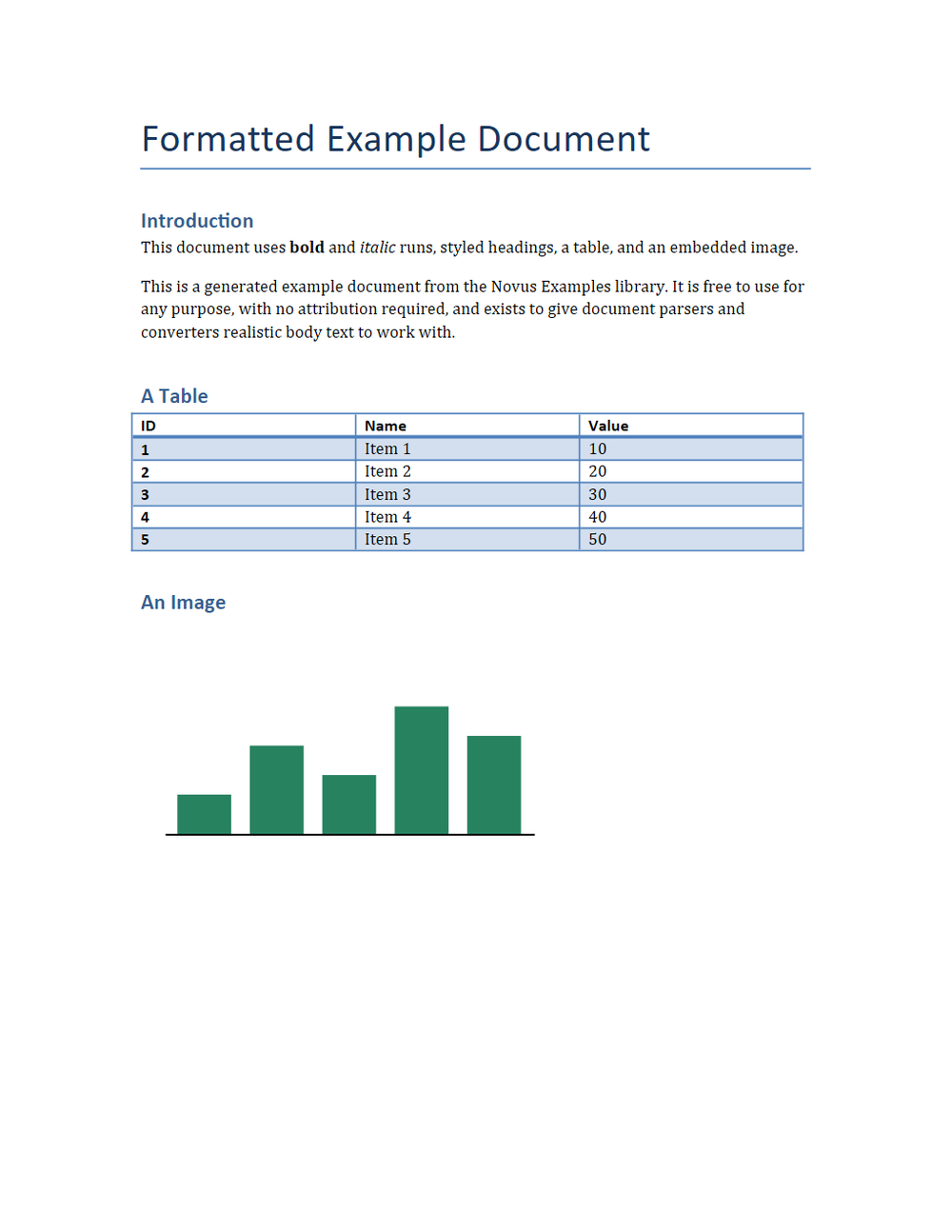 Rendered preview of Formatted DOCX