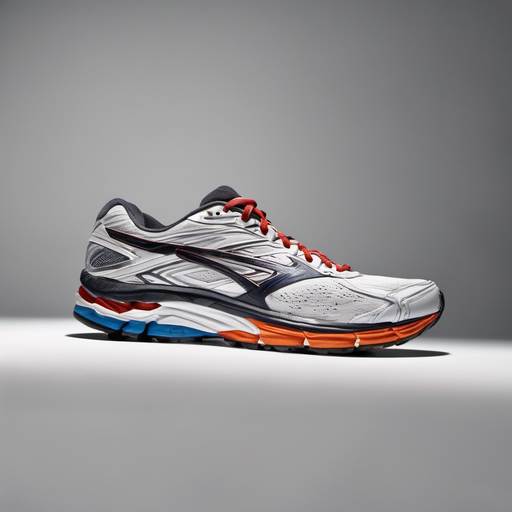 Rendered preview of Single running shoe on a plain white (heic)