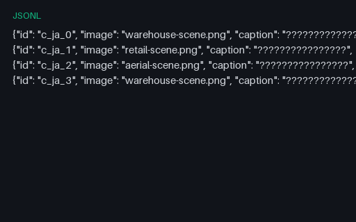 Preview of Multilingual Captions: JA (JSONL)
