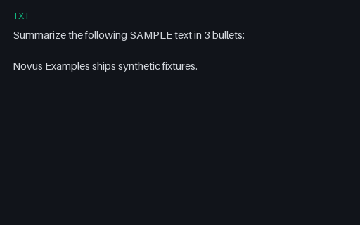 Preview of Prompt: User Summarize