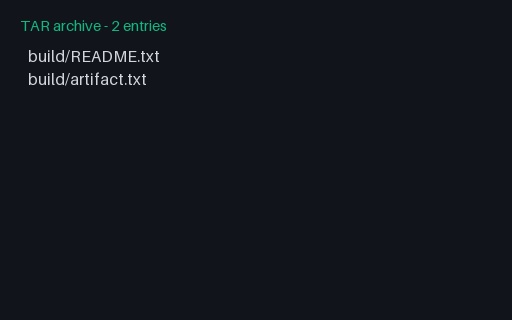 Preview of TAR - Owner Names Longer Than the Header Field