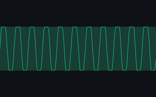 Preview of Clipped Tone: intentionally clipped (WAV)