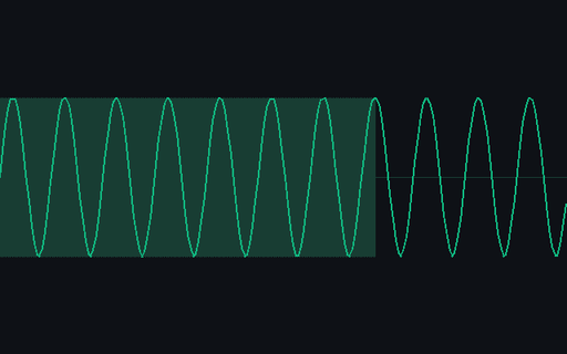 Preview of Trailing Silence 1s: 440 Hz Tone