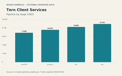 Preview of Tern Client Services: Operating chart PNG