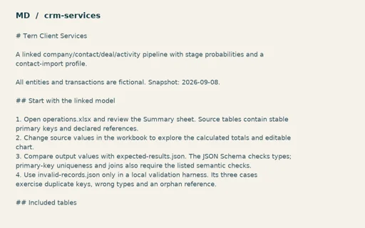 Preview of Tern Client Services: Workflow and import guide