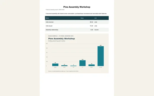 Preview of Pine Assembly Workshop: Operating report PDF
