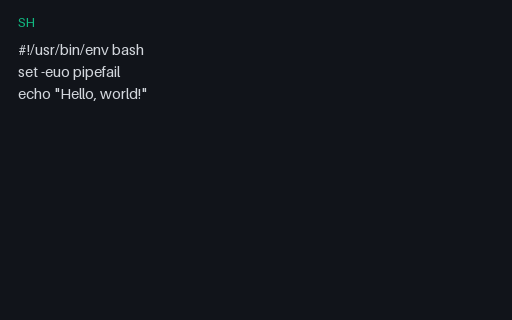 Preview of Shell Strict Mode