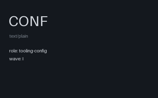 Preview of Code Config: Editorconfig Snippet