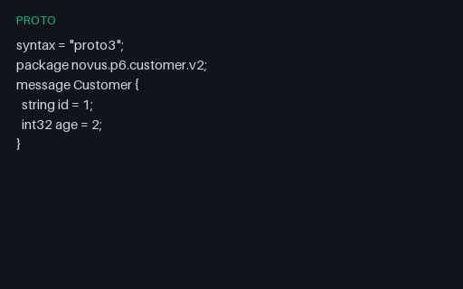 Preview of Protocol Buffers Schema Evolution - Breaking