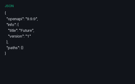 Preview of Invalid OpenAPI: Openapi Wrong Version