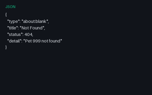 Preview of Openapi Response Not Found