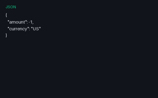 Preview of Payment Instance: Invalid