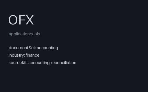 Preview of Alder Books Reconciliation: OFX 1.0.3 bank statement