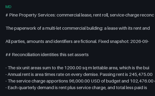 Preview of Pine Property Services: property document set README
