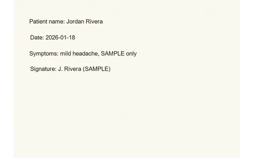 Preview of OCR Domain: Handwritten-print Form (Scanned JPEG)