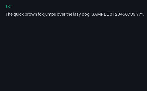 Preview of OCR i18n: LATIN Ground Truth (TXT)