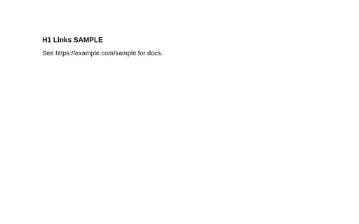 Preview of Tagged PDF SAMPLE: Link Structure
