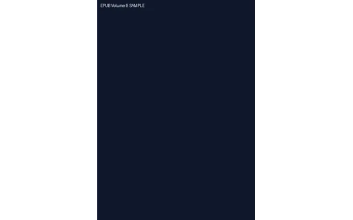 Preview of EPUB: Volume 09 SAMPLE