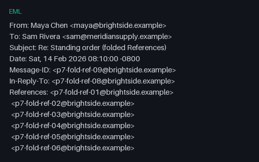 Preview of EML: References Folded Before Every Message-ID