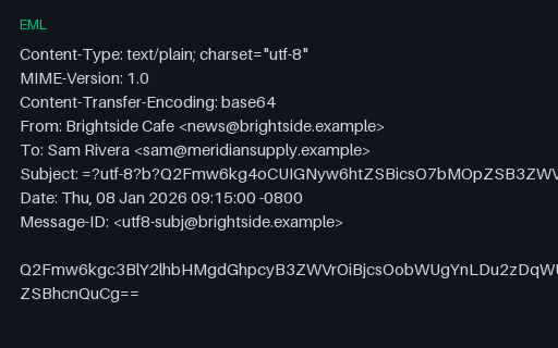 Preview of EML: UTF-8 Encoded Subject