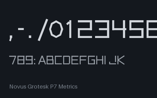 Preview of TTF: unitsPerEm 128 (coarse em grid)