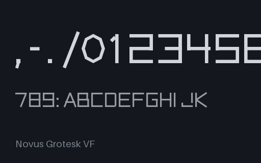 Preview of TTF: Variable Font Missing the STAT Table (intentionally incomplete)