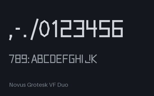 Preview of TTF: Partially Instanced Variable Font (wdth pinned, wght live)