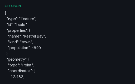 Preview of GeoJSON: Single Feature (no FeatureCollection)