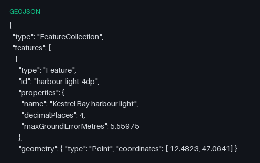 Preview of Coordinate Precision: 4 Decimal Places