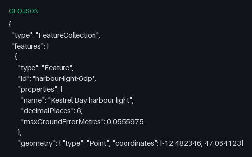 Preview of Coordinate Precision: 6 Decimal Places