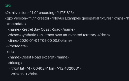 Preview of GPX 1.1: Current Schema
