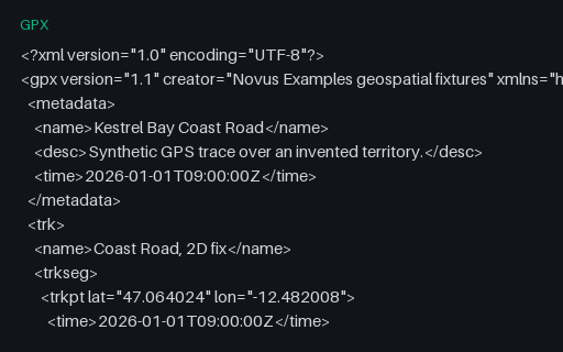 Preview of GPX: Track Without Elevation