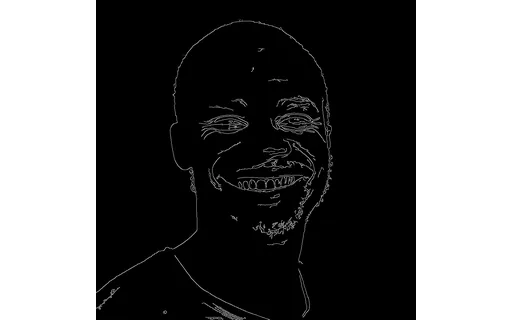 Preview of A avatar m1: canny edge map