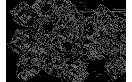 Preview of D receipts: canny edge map
