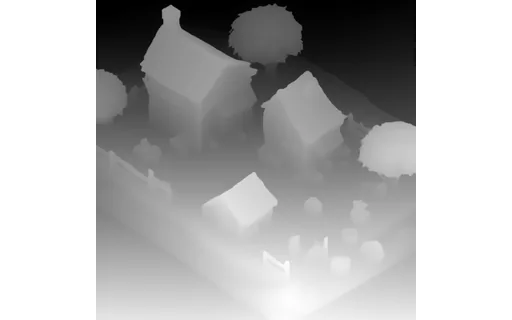 Preview of G isometric: depth map