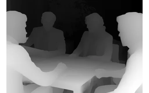 Preview of Meeting table: depth map