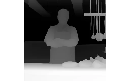 Preview of P butcher mid: depth map