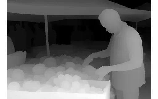 Preview of P market sen: depth map
