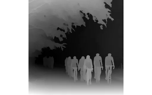 Preview of Sp cyclists: depth map