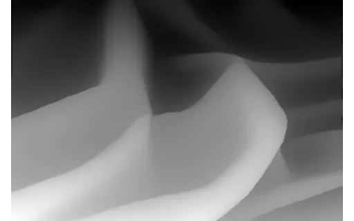Preview of T tex linen: depth map