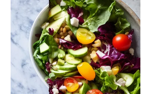 Preview of F plate salad: expanded canvas