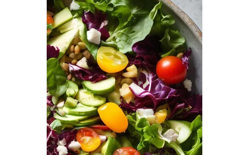 Preview of F plate salad: frame before expansion