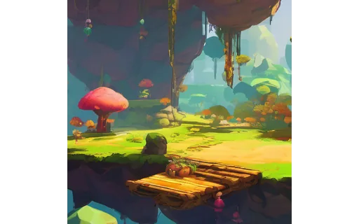 Preview of G platformer: frame before expansion
