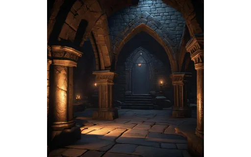 Preview of Dark dungeon interior video (JPEG q75)