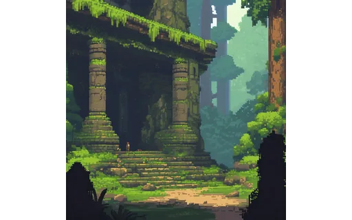 Preview of Pixel art side scrolling game (JPEG q90)