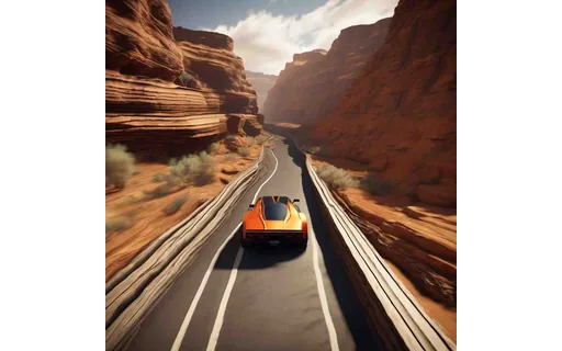 Preview of Arcade racing game track (JPEG q25)
