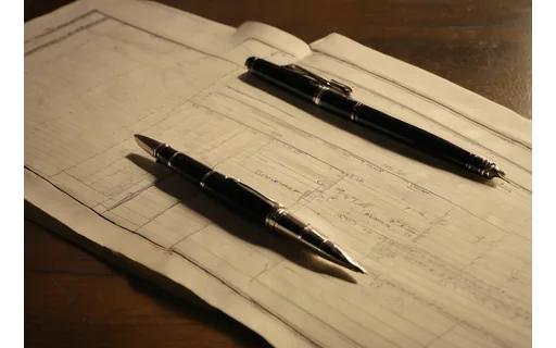 Preview of An open paper accounts ledger, plate B (JPEG q90)
