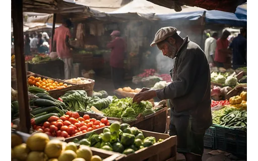 Preview of A market stall vendor (JPEG q75)