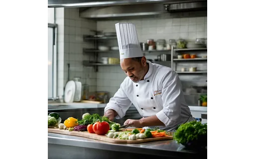 Preview of Wheelchair user chef at a (lossless PNG)